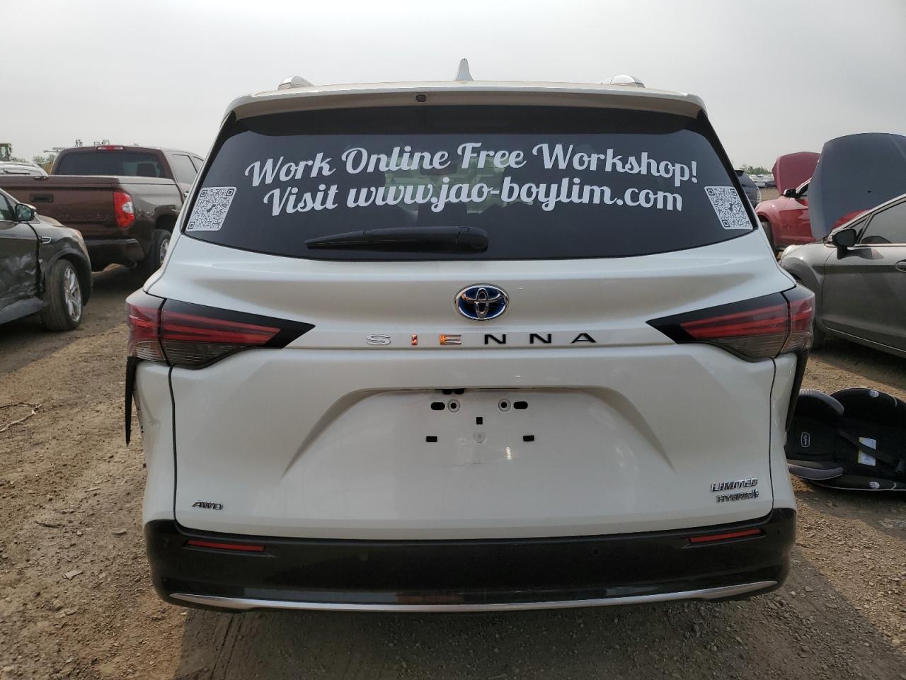 2021 Toyota Sienna Limited VIN: 5TDZSKFC6MS032484 Lot: 59463945