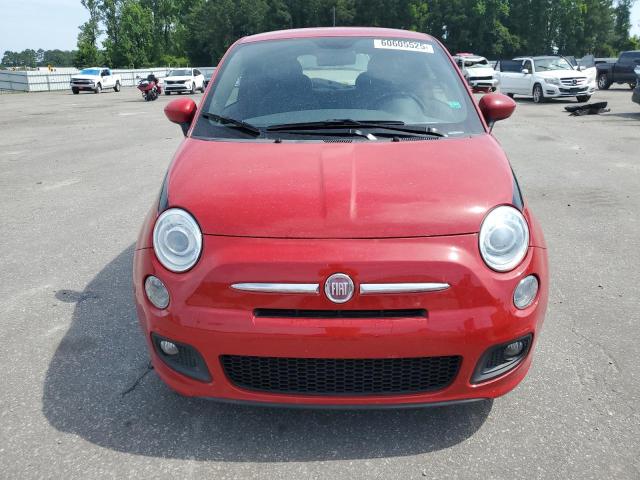  FIAT 500 2012 Red