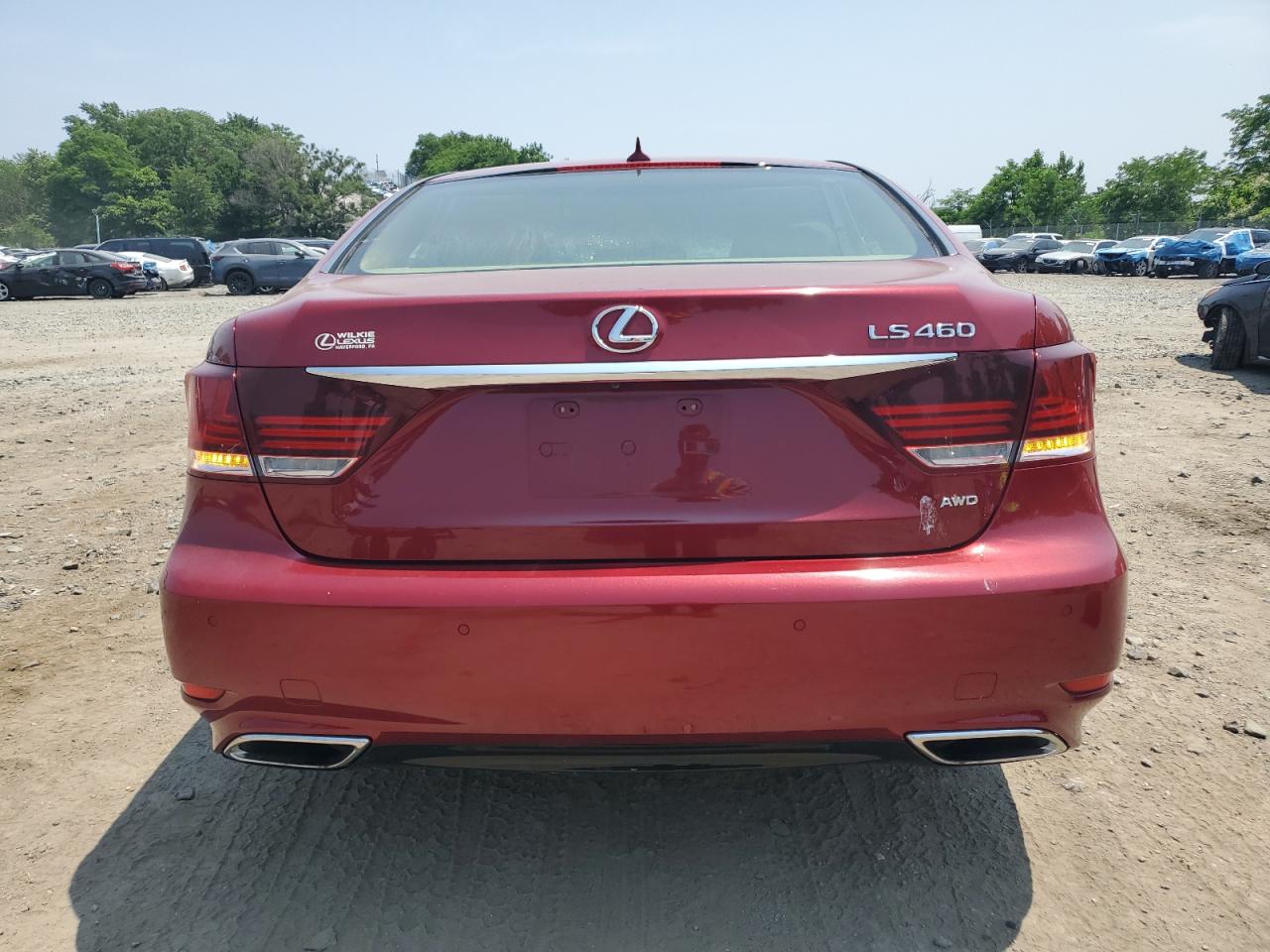 2013 Lexus Ls 460 VIN: JTHCL5EF1D5018867 Lot: 59937505