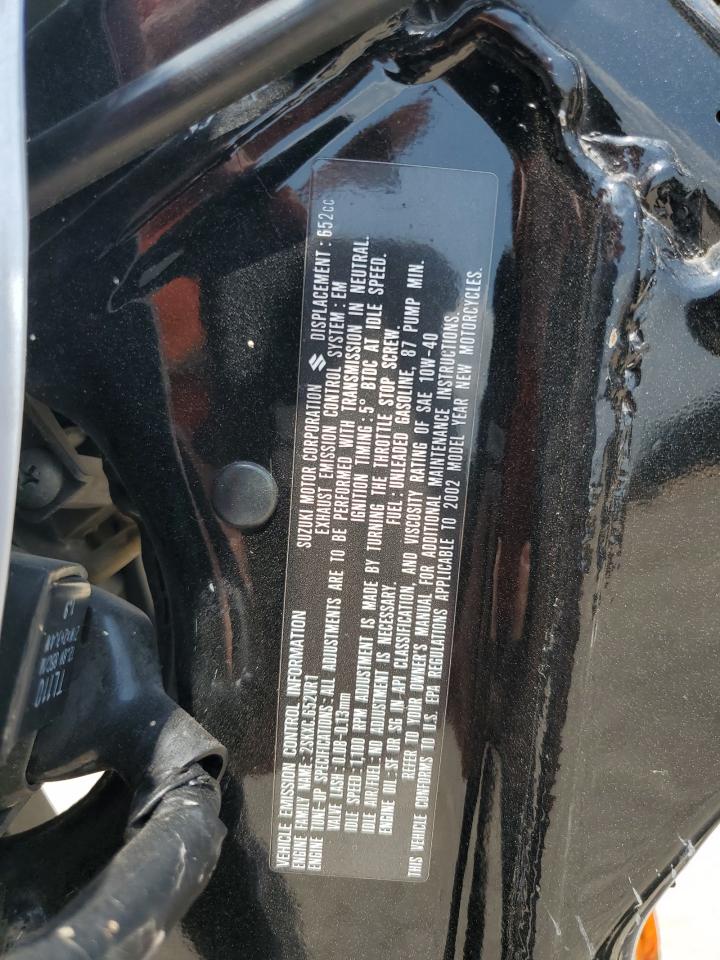 2002 Suzuki Ls650 P VIN: JS1NP41A322100076 Lot: 60687825