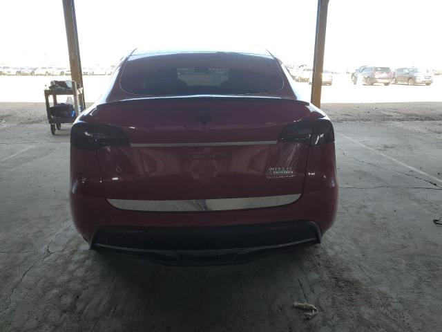 TESLA MODEL Y 2022 Czerwony