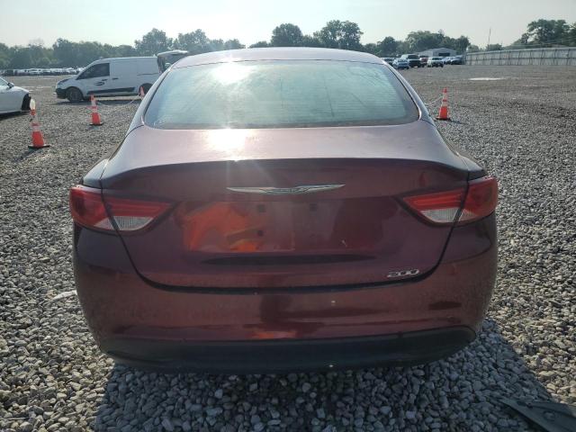 Sedans CHRYSLER 200 2015 Czerwony