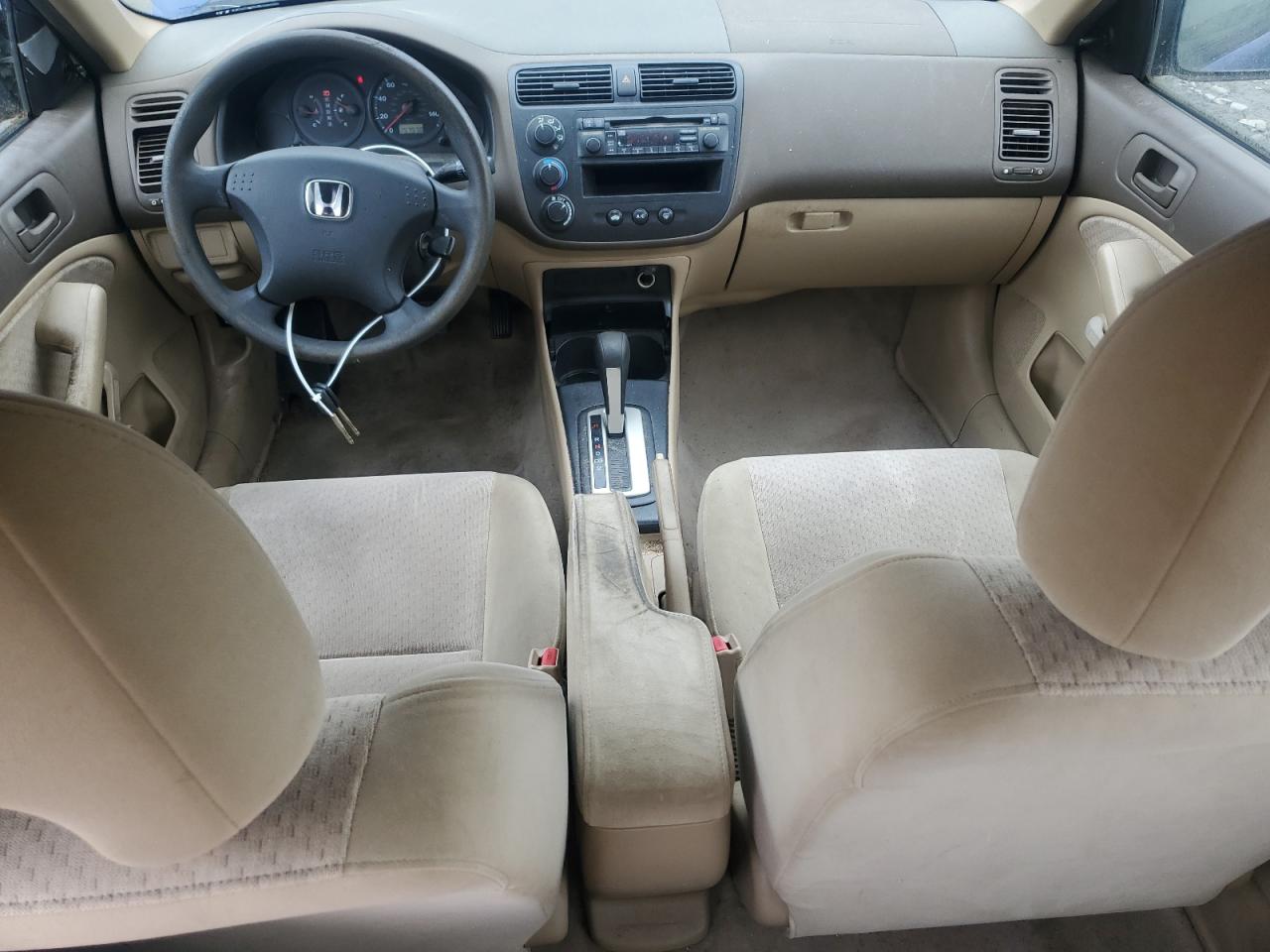 2004 Honda Civic Dx Vp VIN: 1HGES16334L015458 Lot: 60672115