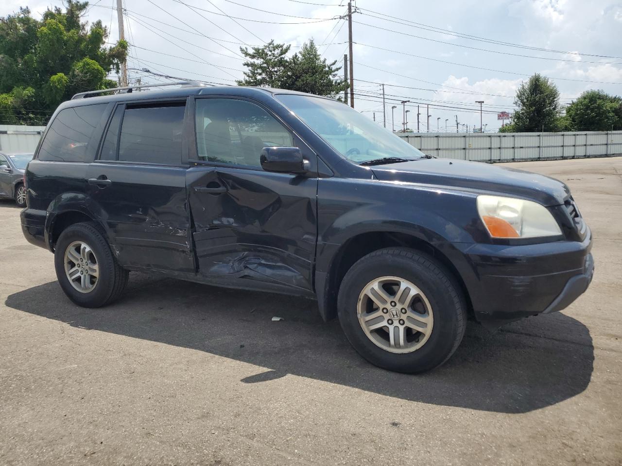 HONDA PILOT 2003 VIN 2HKYF18573H611030 zdjęcie 4