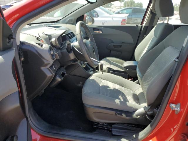  CHEVROLET SONIC 2012 Czerwony