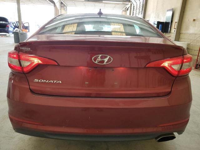  HYUNDAI SONATA 2016 Бургунди