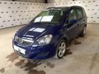 2013 VAUXHALL ZAFIRA EXC for sale at Copart WOLVERHAMPTON