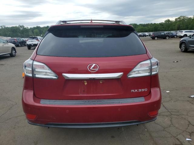  LEXUS RX350 2012 Czerwony