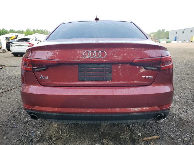  AUDI A4 2017 Red