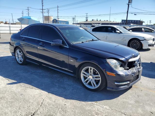  MERCEDES-BENZ C-CLASS 2012 Granatowy