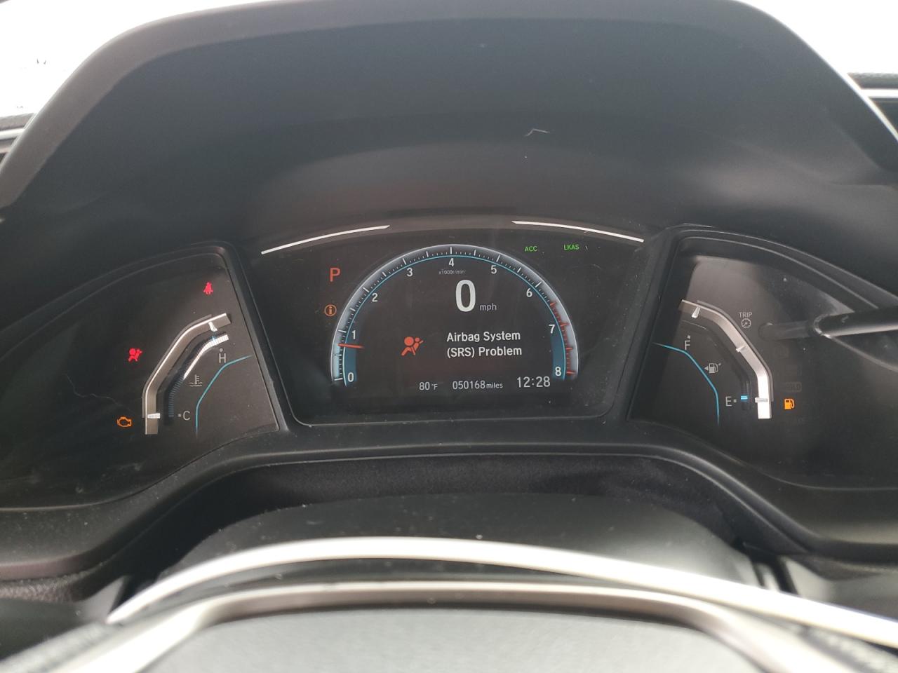 2020 Honda Civic Lx VIN: SHHFK7H37LU224687 Lot: 62820425