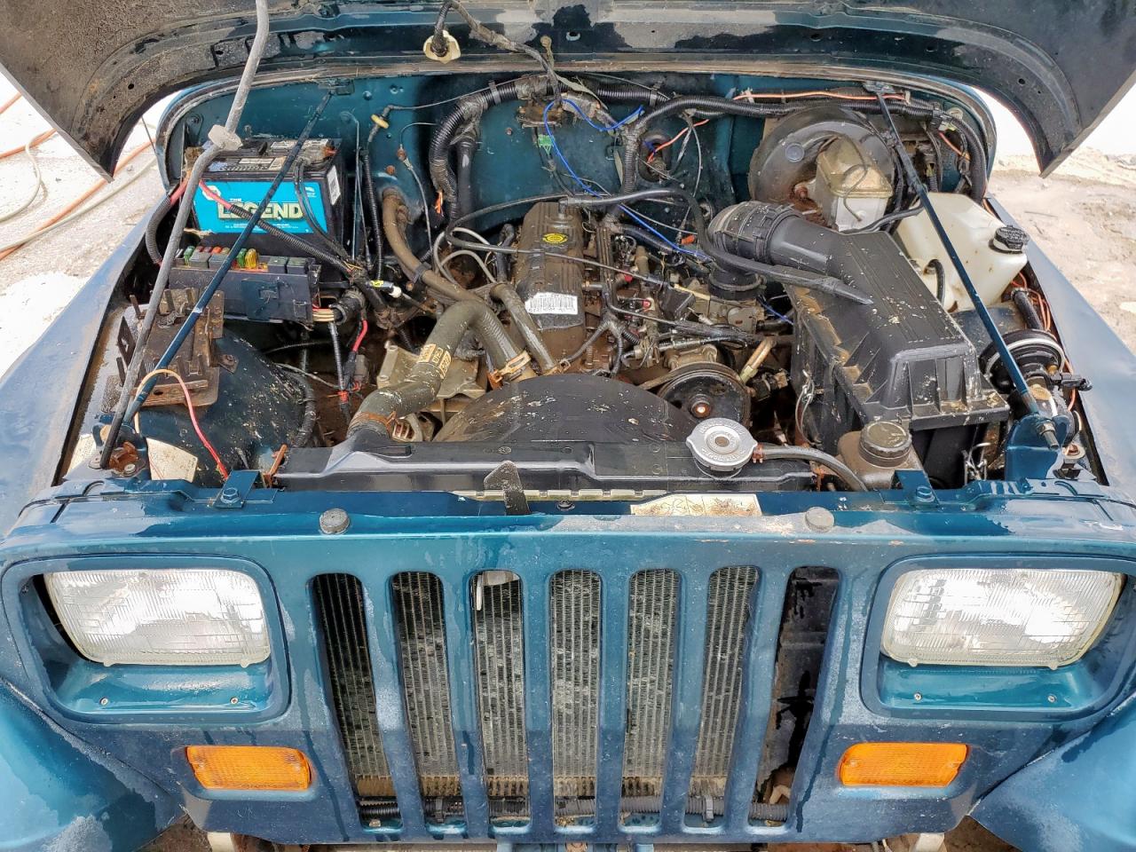 1995 Jeep Wrangler / Yj S VIN: 1J4FY19P6SP314068 Lot: 55169455