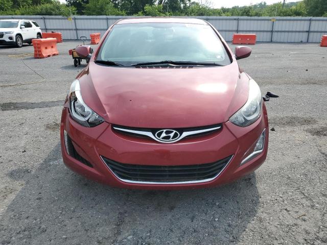  HYUNDAI ELANTRA 2015 Red