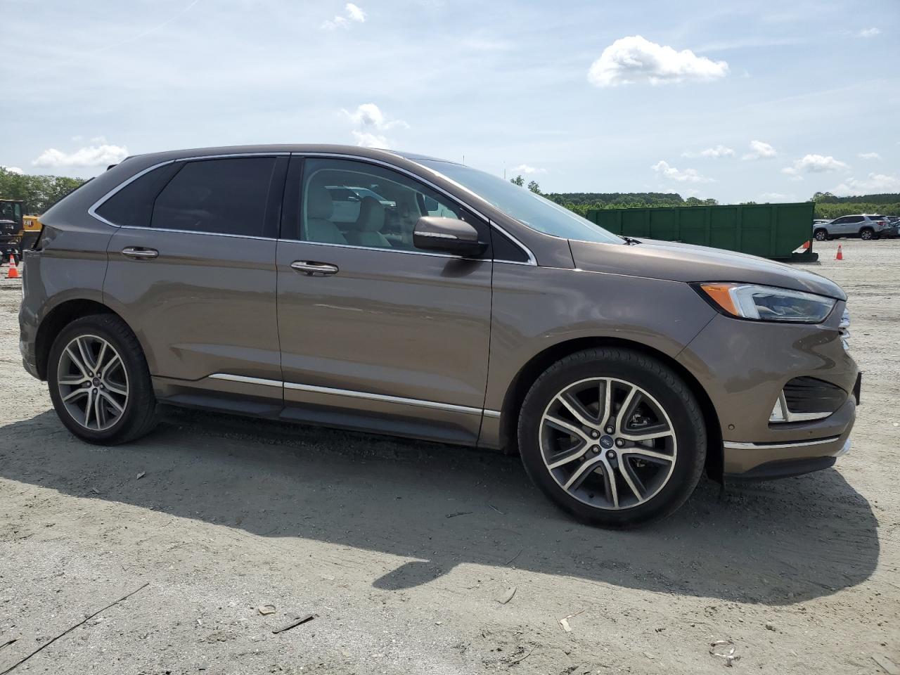 2019 Ford Edge Titanium VIN: 2FMPK3K98KBC25303 Lot: 61194505