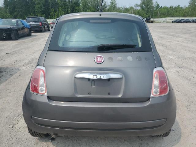  FIAT 500 2012 Srebrny