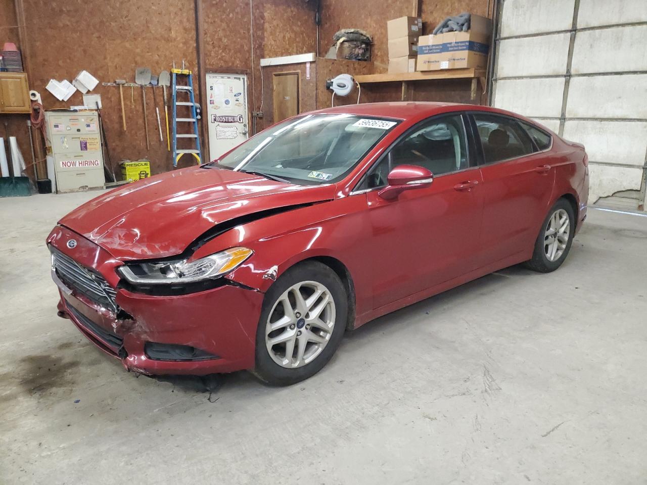 2015 Ford Fusion Se للبيع في Ebensburg، PA - Front End