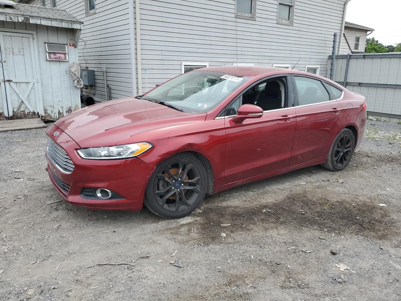 2016 Ford Fusion Se იყიდება York Haven-ში, PA - Front End