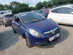 2008 VAUXHALL CORSA CLUB for sale at Copart WOLVERHAMPTON