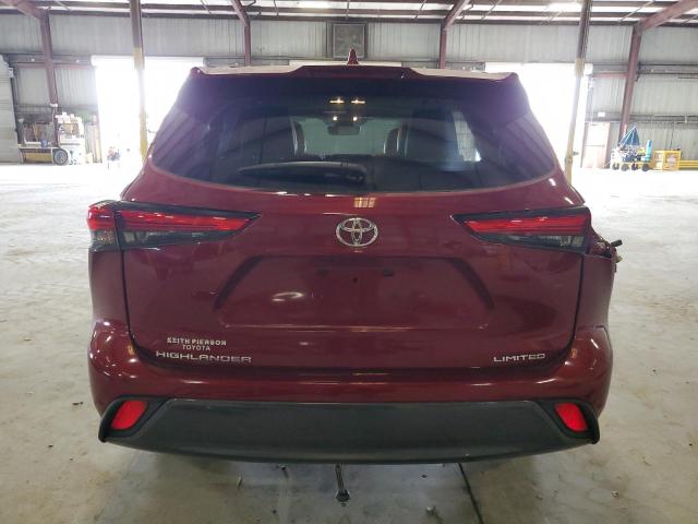  TOYOTA HIGHLANDER 2023 Red