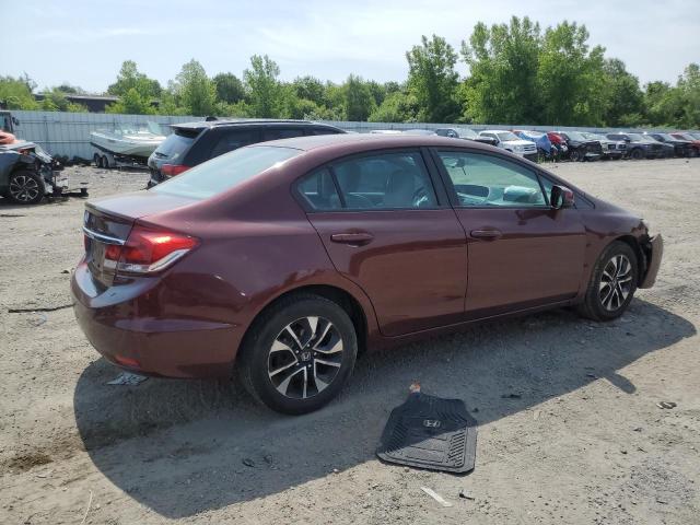  HONDA CIVIC 2013 Бургунди