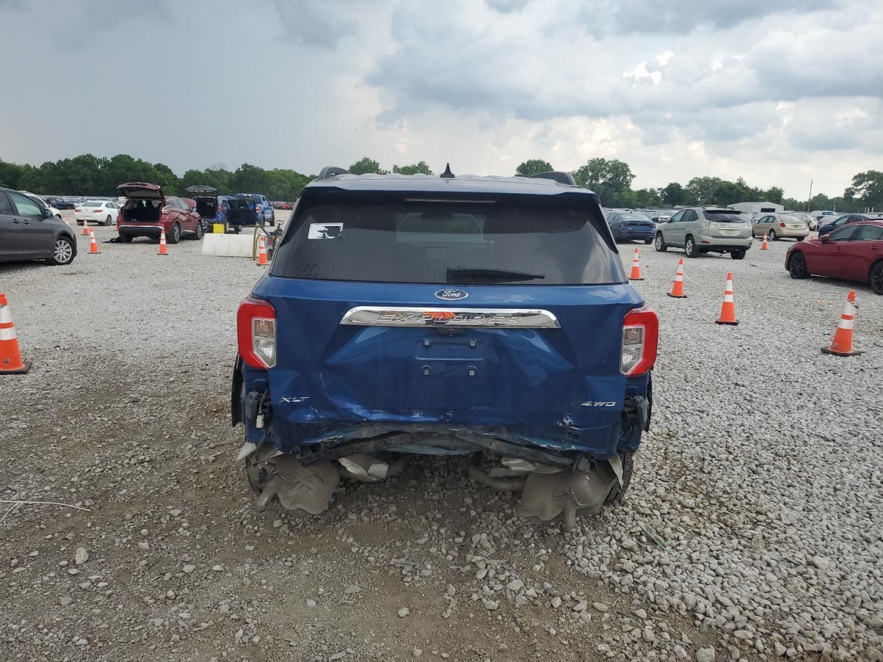2021 Ford Explorer Xlt VIN: 1FMSK8DH7MGA49559 Lot: 61920385