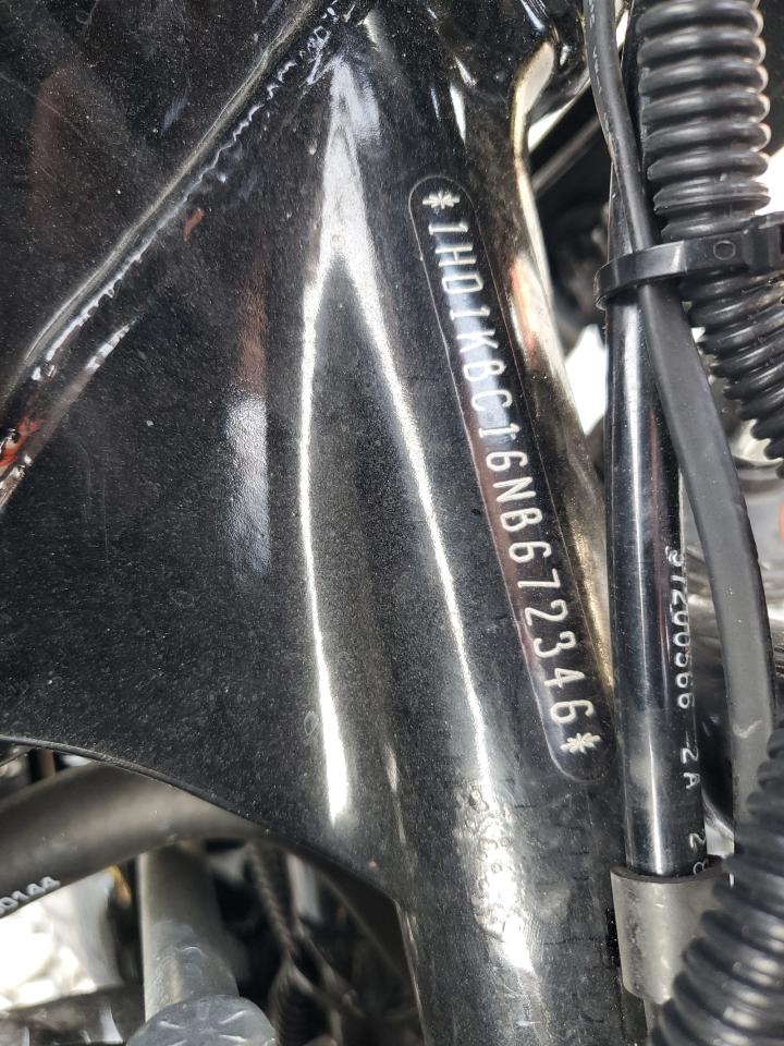 2022 Harley-Davidson Flhx VIN: 1HD1KBC16NB672346 Lot: 58574545