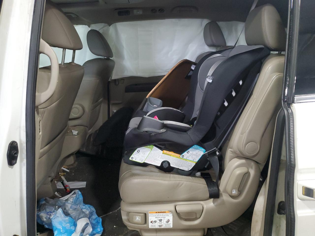 2012 Honda Odyssey Touring VIN: 5FNRL5H90CB121907 Lot: 59812945