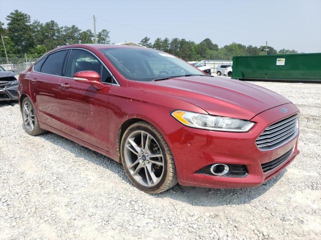 Sedans FORD FUSION 2014 Czerwony