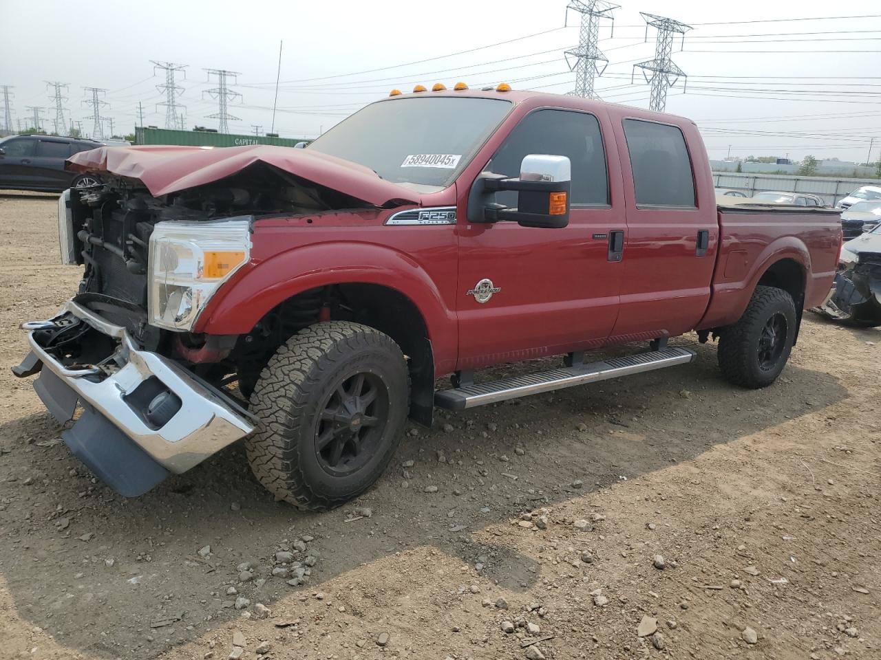 2016 Ford F250 Super Duty en Venta en Elgin, IL - Front End