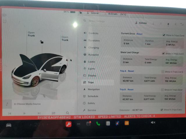 2023 TESLA MODEL 3   