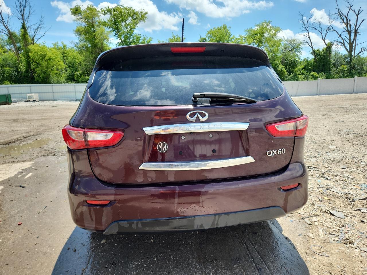 2014 Infiniti Qx60 VIN: 5N1AL0MM1EC501117 Lot: 62763985