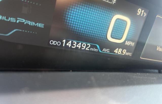 Hatchbacks TOYOTA PRIUS 2017 Srebrny