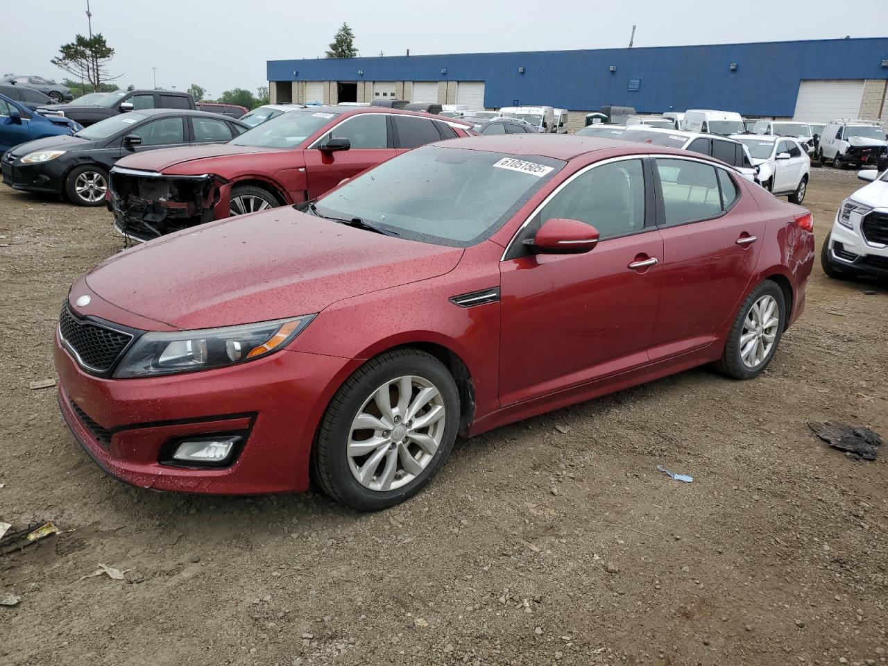 2014 Kia Optima Ex na sprzedaż w Woodhaven, MI - Front End
