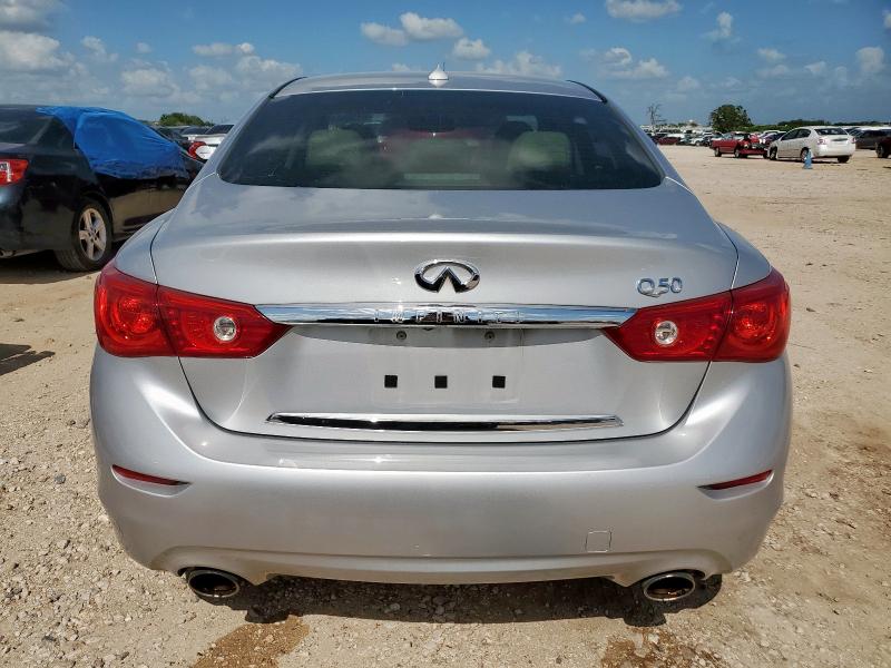  INFINITI Q50 2015 Srebrny