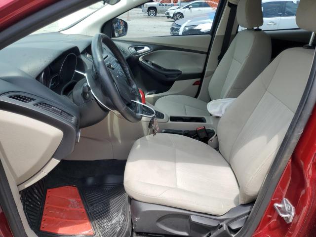  FORD FOCUS 2015 Czerwony