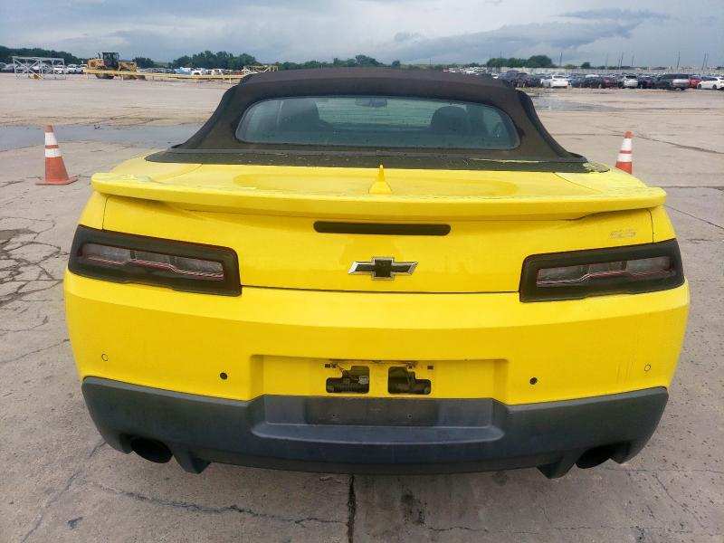  CHEVROLET CAMARO 2015 Yellow