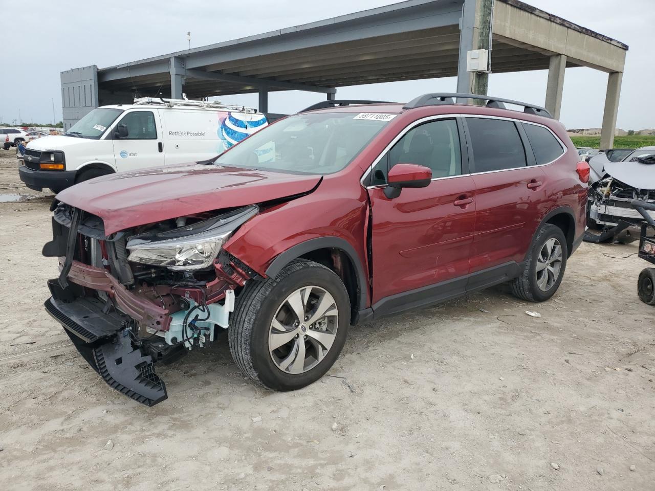 2019 Subaru Ascent Premium იყიდება West Palm Beach-ში, FL - Front End