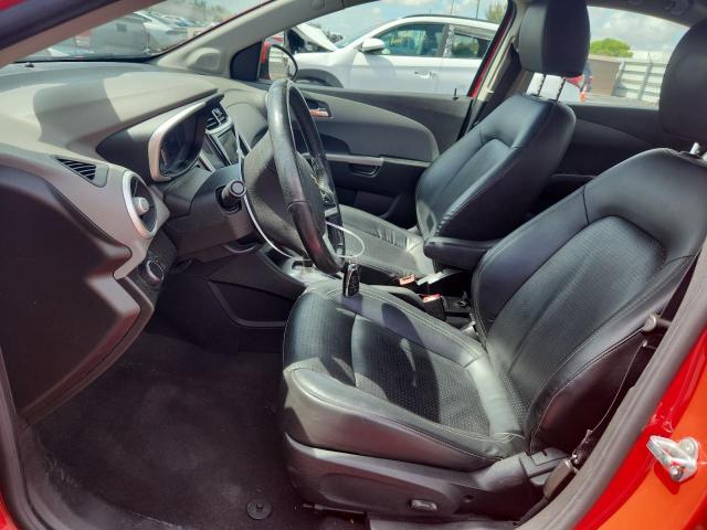  CHEVROLET SONIC 2019 Czerwony