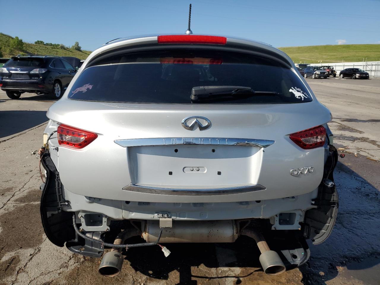 2016 Infiniti Qx70 VIN: JN8CS1MW5GM752733 Lot: 60749225