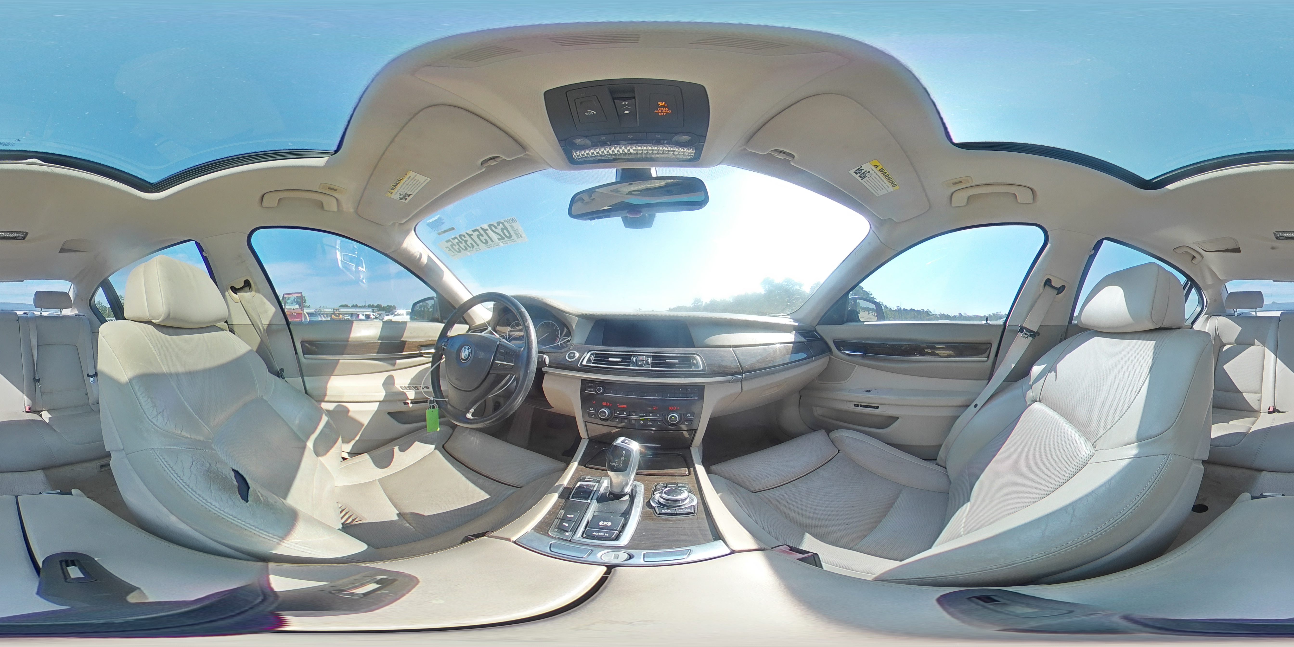 2010 BMW 750 Li VIN: WBAKB8C5XACY63054 Lot: 62151355