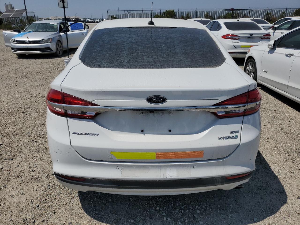 2018 Ford Fusion Se Hybrid VIN: 3FA6P0LU3JR278614 Lot: 54038935