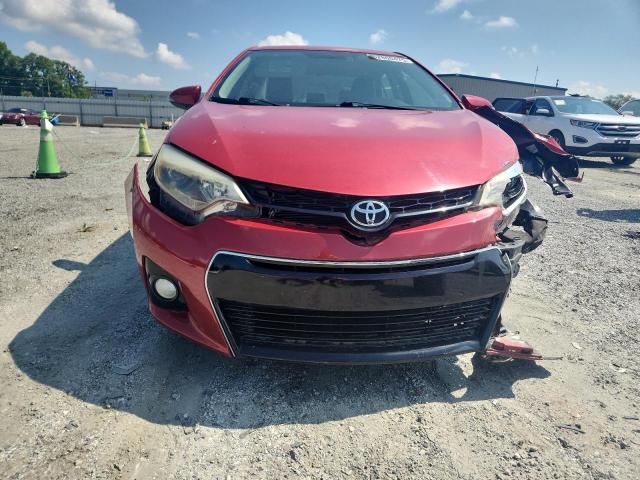Sedans TOYOTA COROLLA 2015 Red