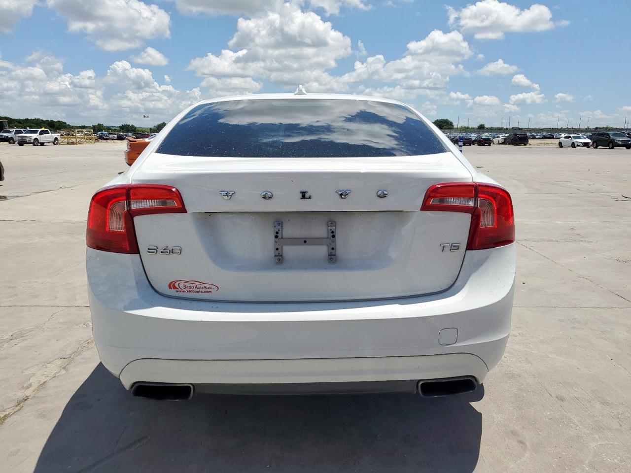 2015 Volvo S60 Premier VIN: YV140MFB3F2306585 Lot: 62769295