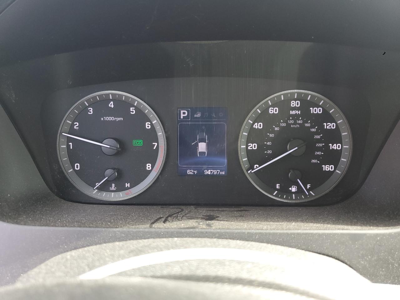 HYUNDAI SONATA 2017 VIN 5NPE24AF4HH470492 zdjęcie 9