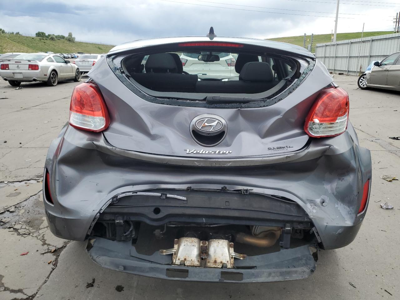 2014 Hyundai Veloster VIN: KMHTC6ADXEU196386 Lot: 60649535