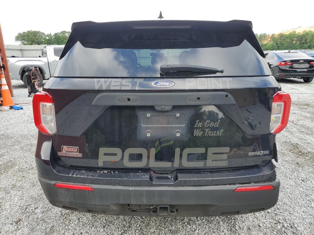 2022 Ford Explorer Police Interceptor VIN: 1FM5K8AB8NGA56065 Lot: 61106505