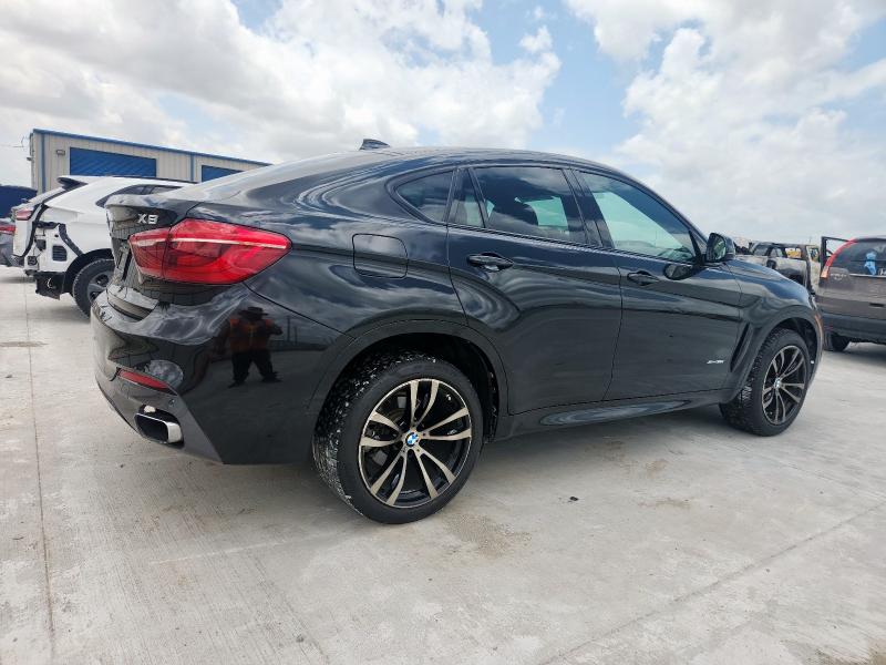  BMW X6 2016 Черный