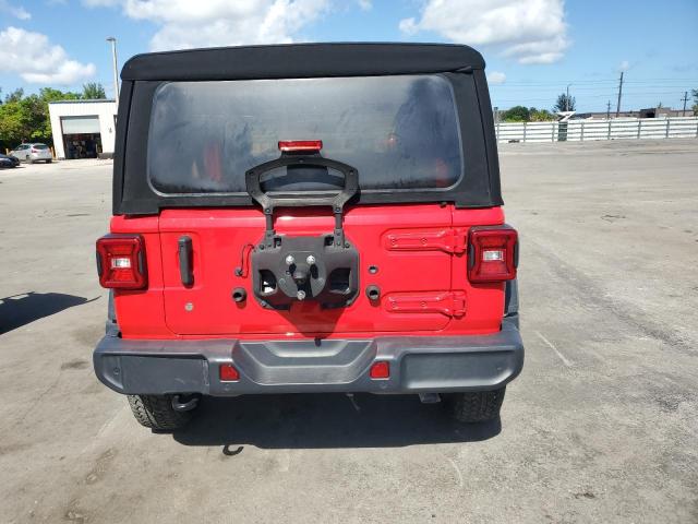  JEEP WRANGLER 2020 Czerwony