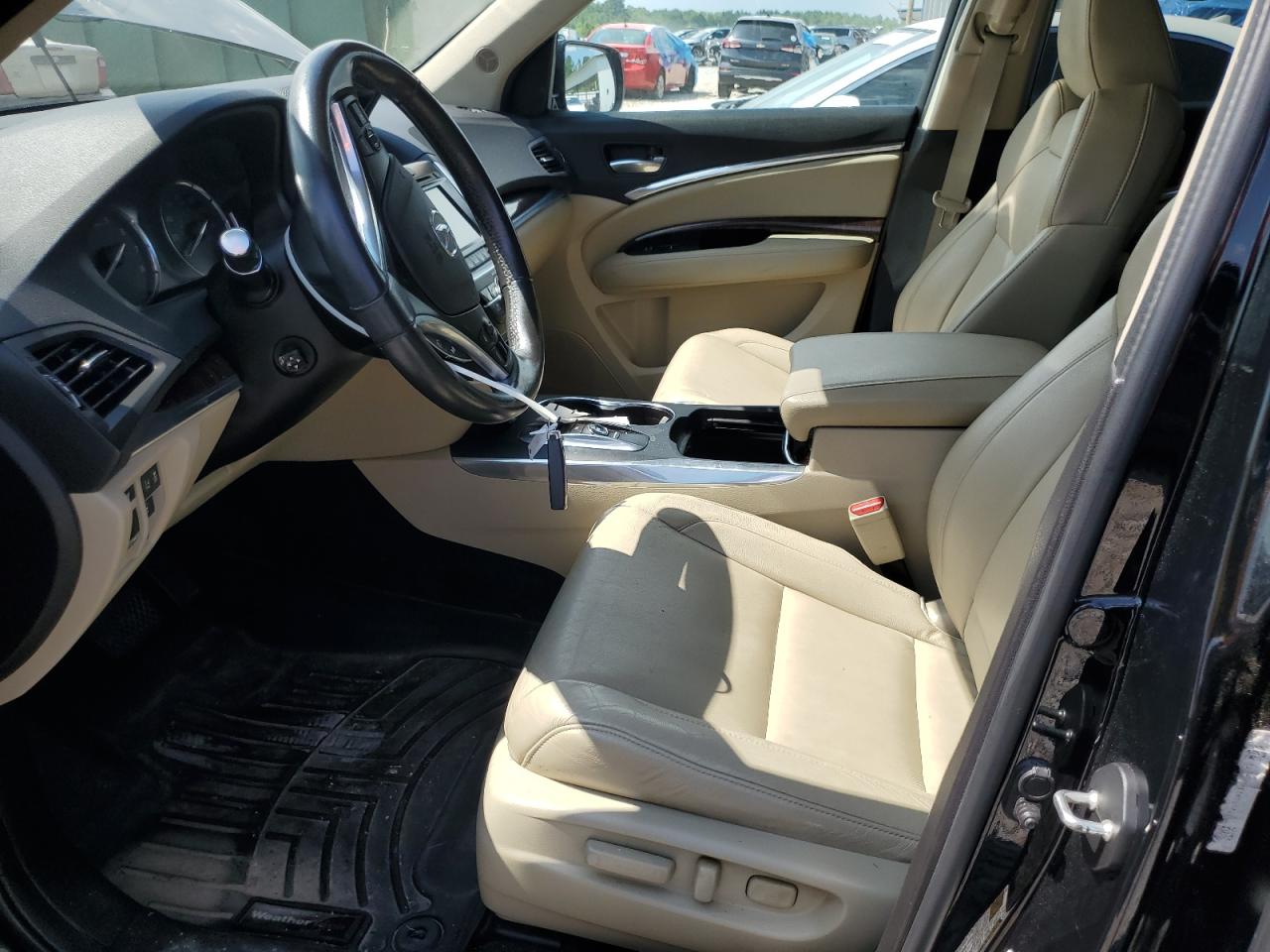 2017 Acura Mdx Technology VIN: 5J8YD4H51HL007520 Lot: 62354885