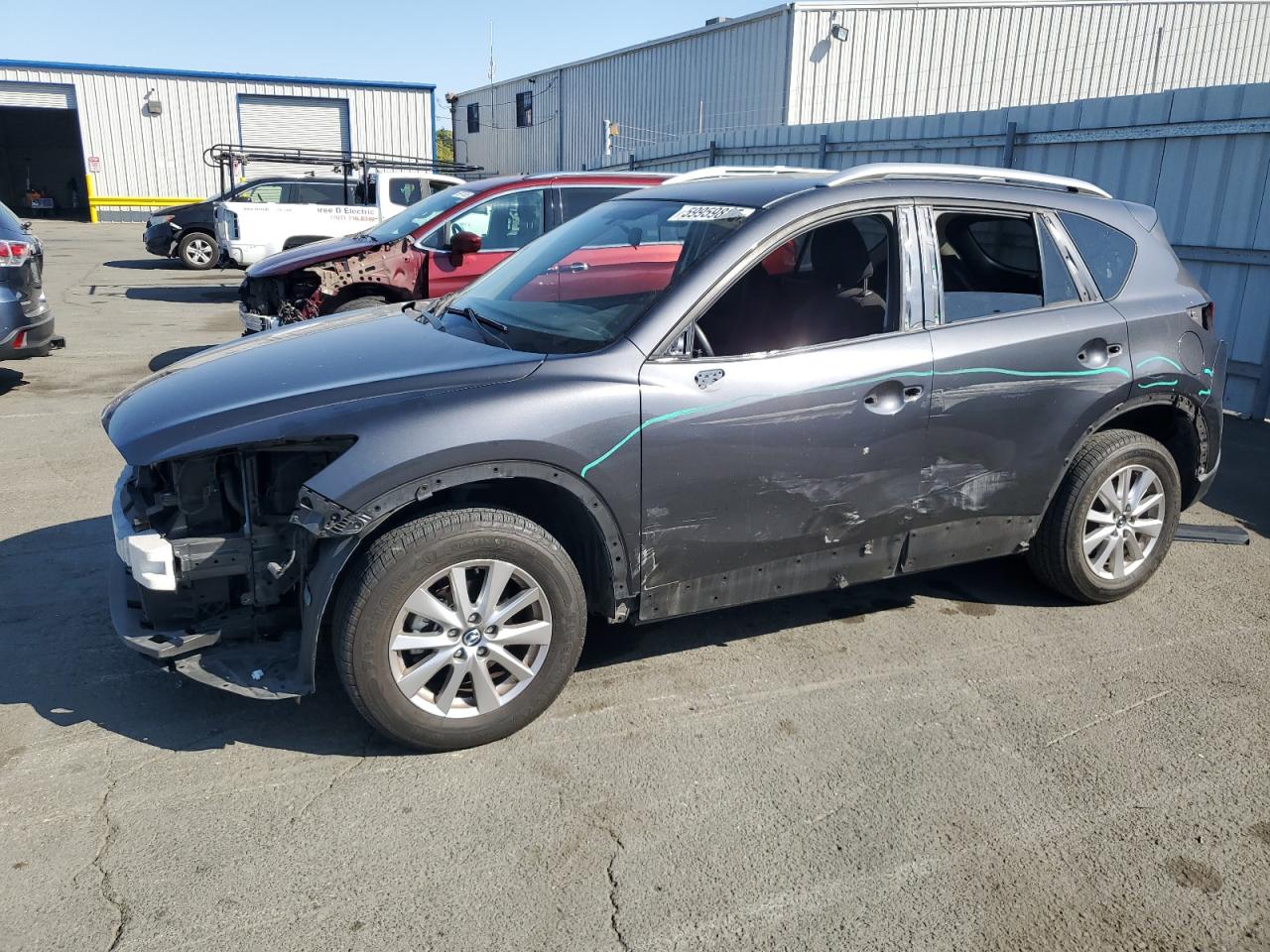 2016 Mazda Cx-5 Touring за продажба в Vallejo, CA - Side
